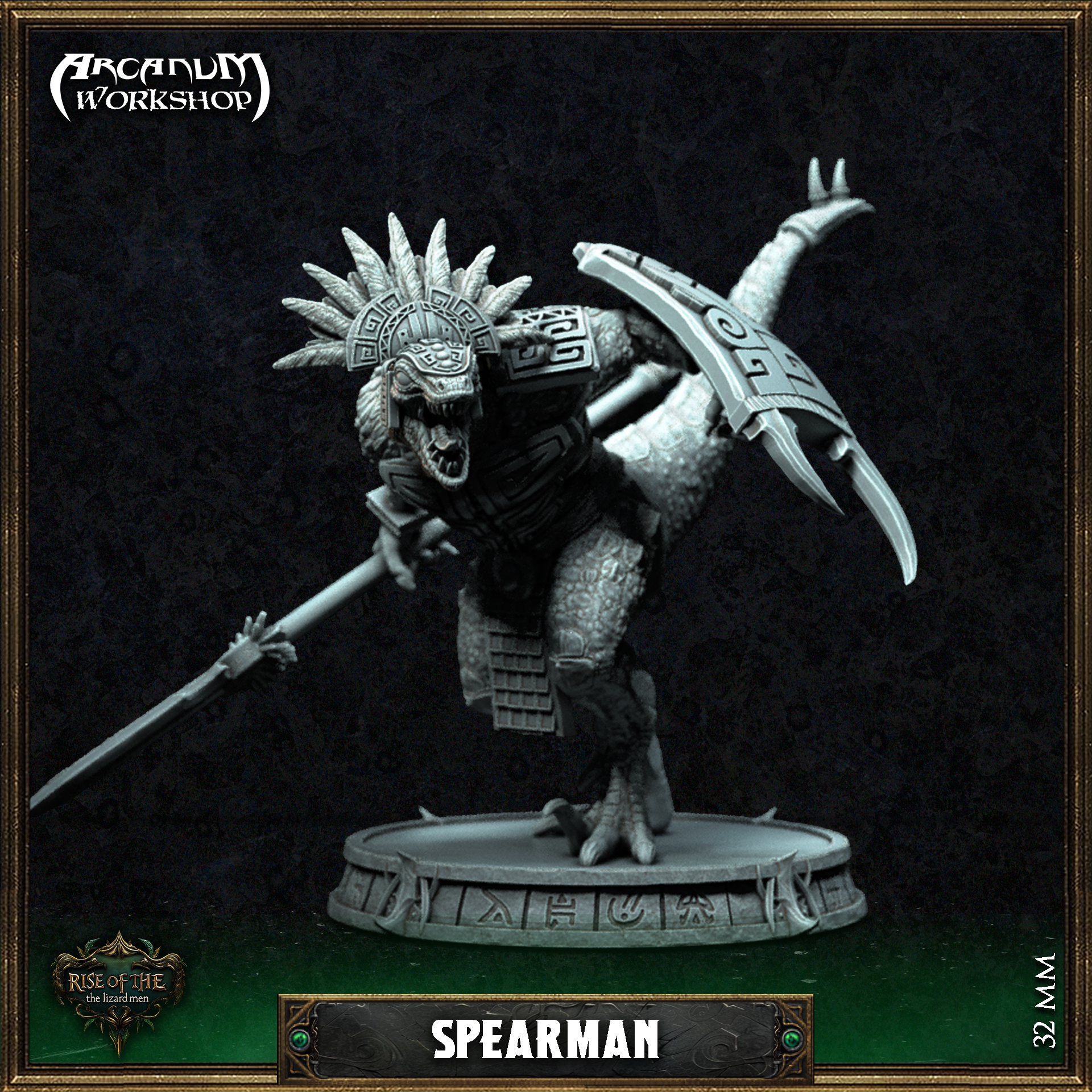 Spearman Lizard Man 32 mm
